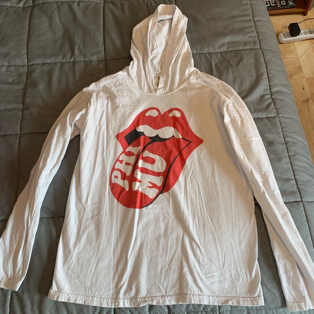Phi Mu Hooded Long Sleeve